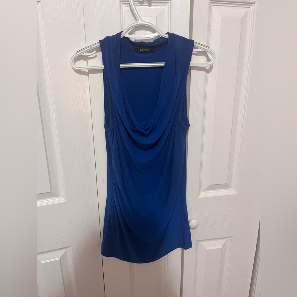 41 Hawthorn Blouse Royal Blue Medium